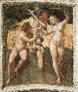 RAFFAELLO Sanzio Adam and Eve oil painting